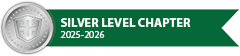 Chapter Recognition Badge: Silver Level Chapter for 2025-2026 Program Year